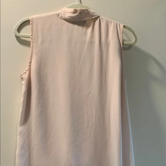 Alfani Ballet Pink Asymmetrical Draped Blouse S - Picture 5 of 8